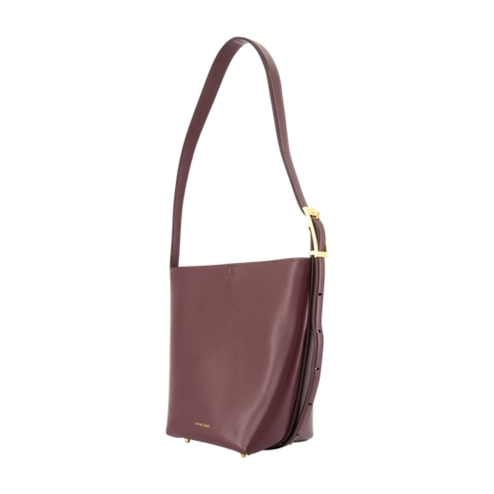 Umhängetasche Elly Medium – ANINE BING – Leder – Bordeaux