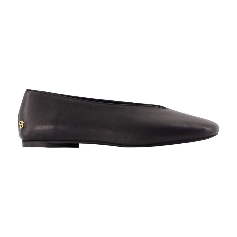 Ballerinas Ana – ANINE BING – Leder – Schwarz
