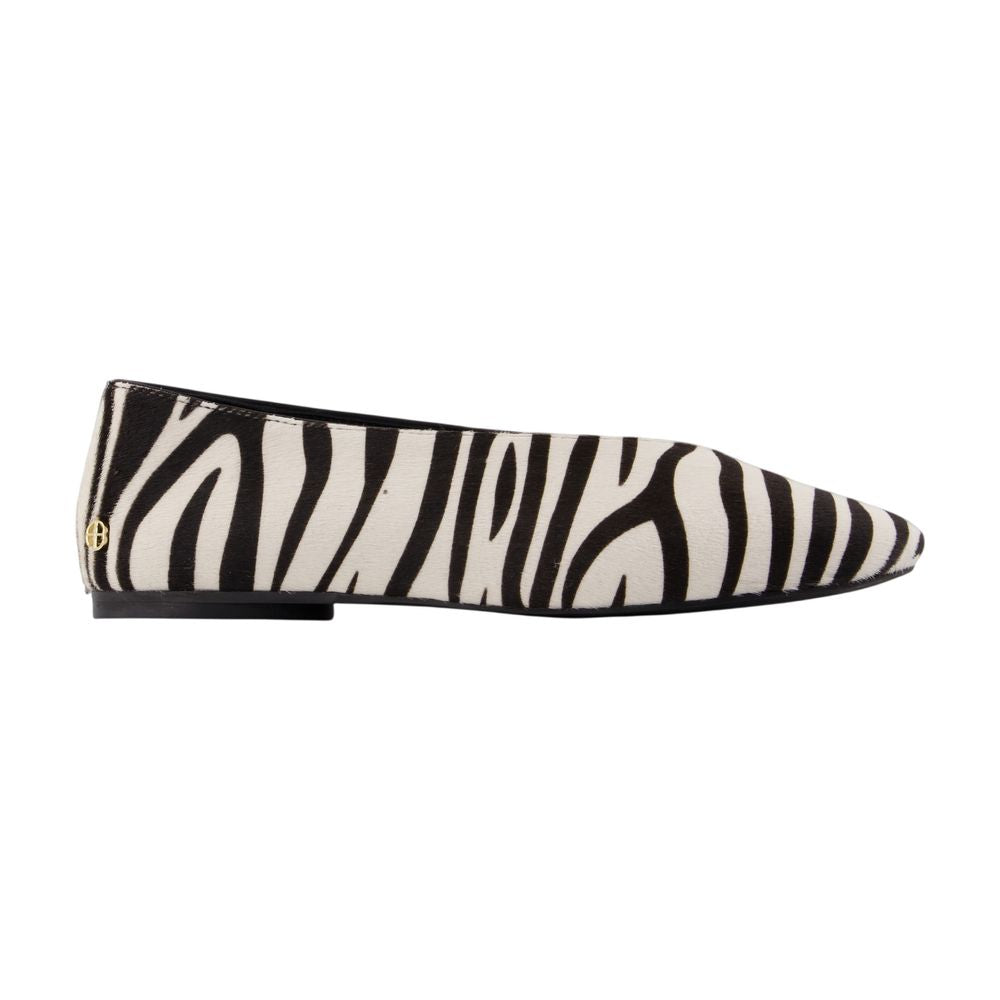 Ballerinas Ana Zebra – ANINE BING – Leder – Schwarz