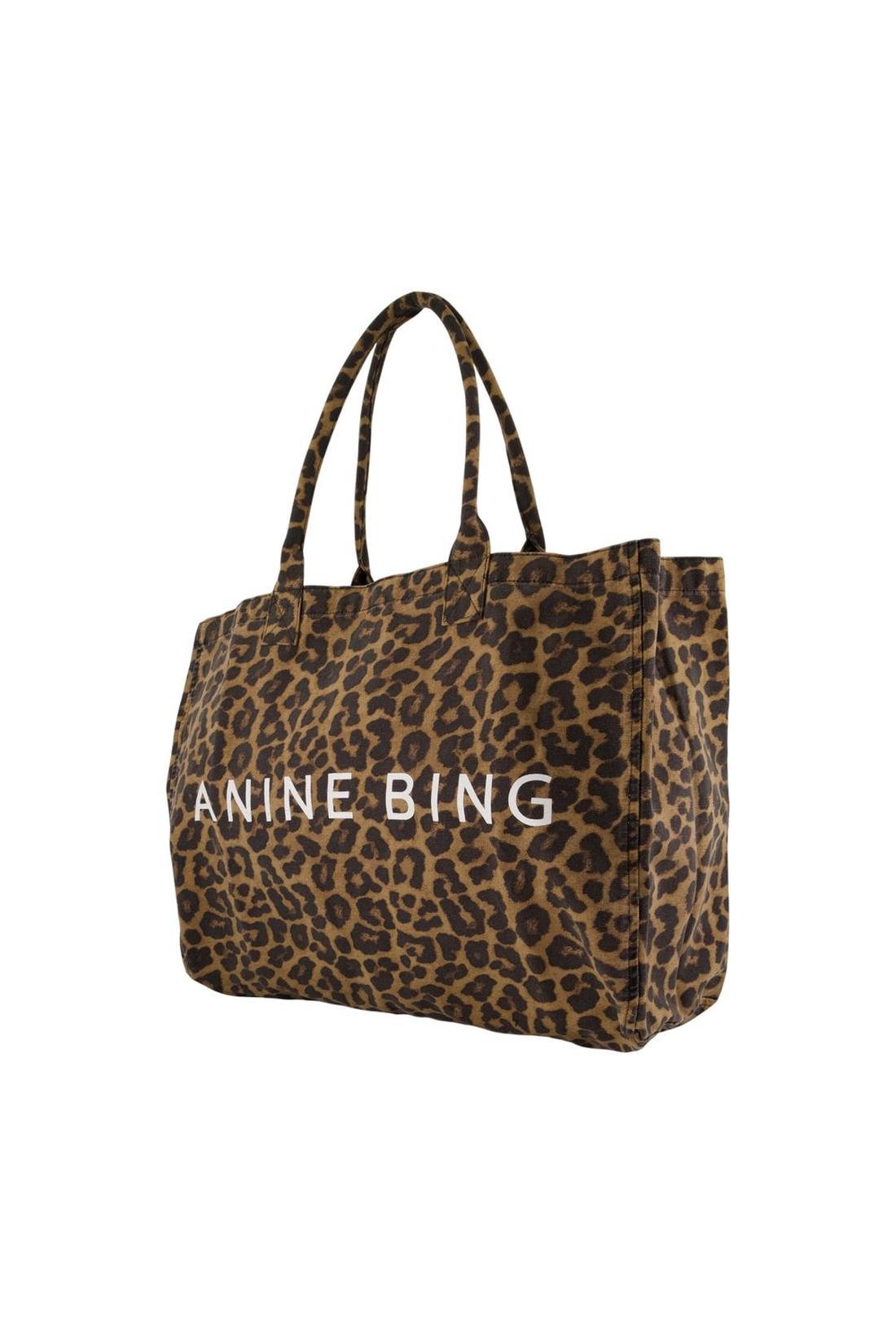 Anine Bing-Einkaufstasche Leo - ANINE BING - Baumwolle - Schwarz-Taschen-Black-Deal-Outlet-by-ARCHIVIST