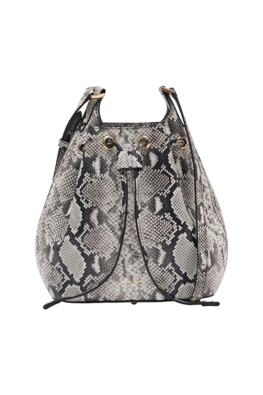 Anine Bing-Mini Alana Schultertasche - ANINE BING - Leder - Multi-Taschen-Black-Deal-Outlet-by-ARCHIVIST