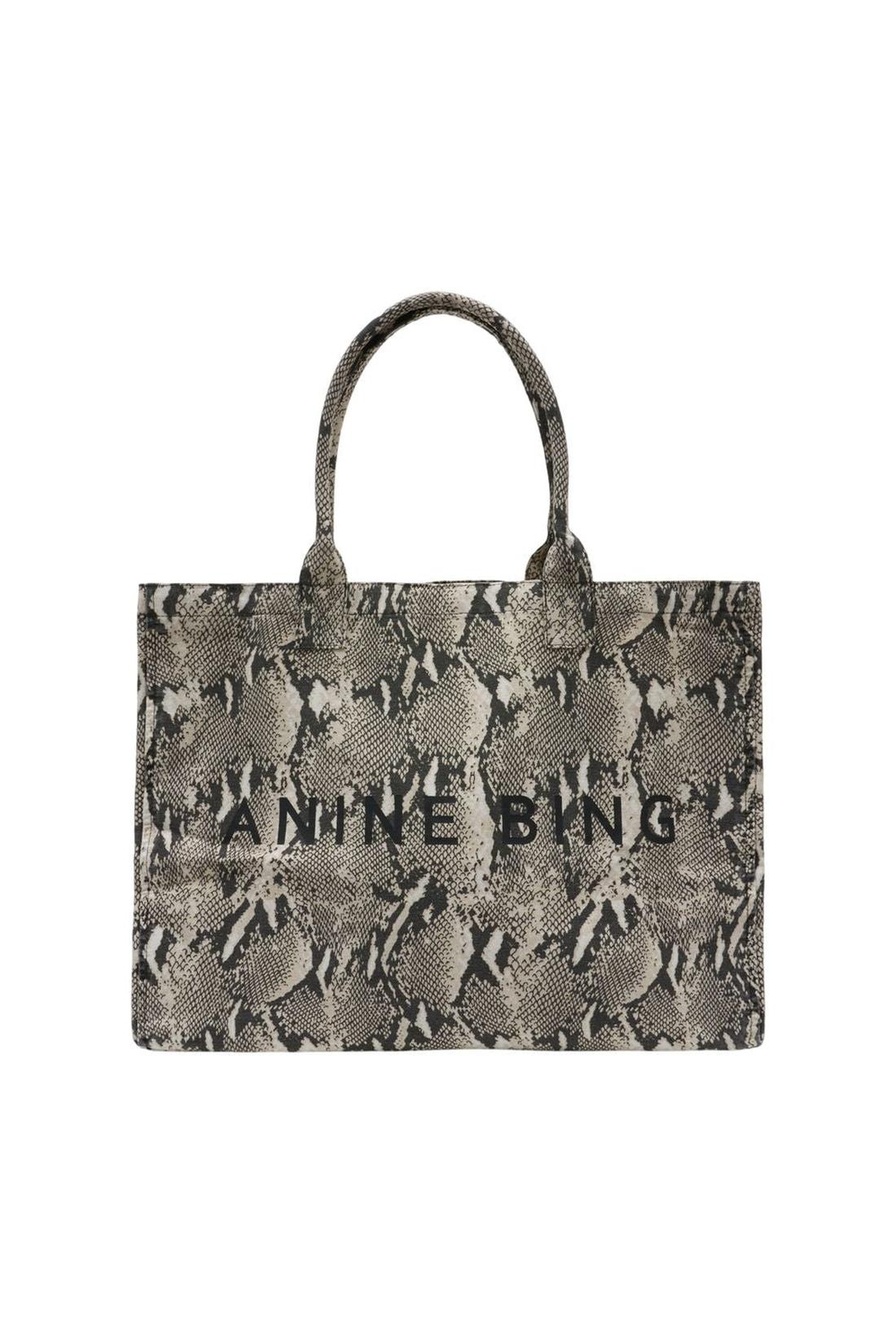 Einkaufstasche Leo - ANINE BING - Baumwolle - Multi-Taschen-Anine Bing-One size-multicolor-ARCHIVIST