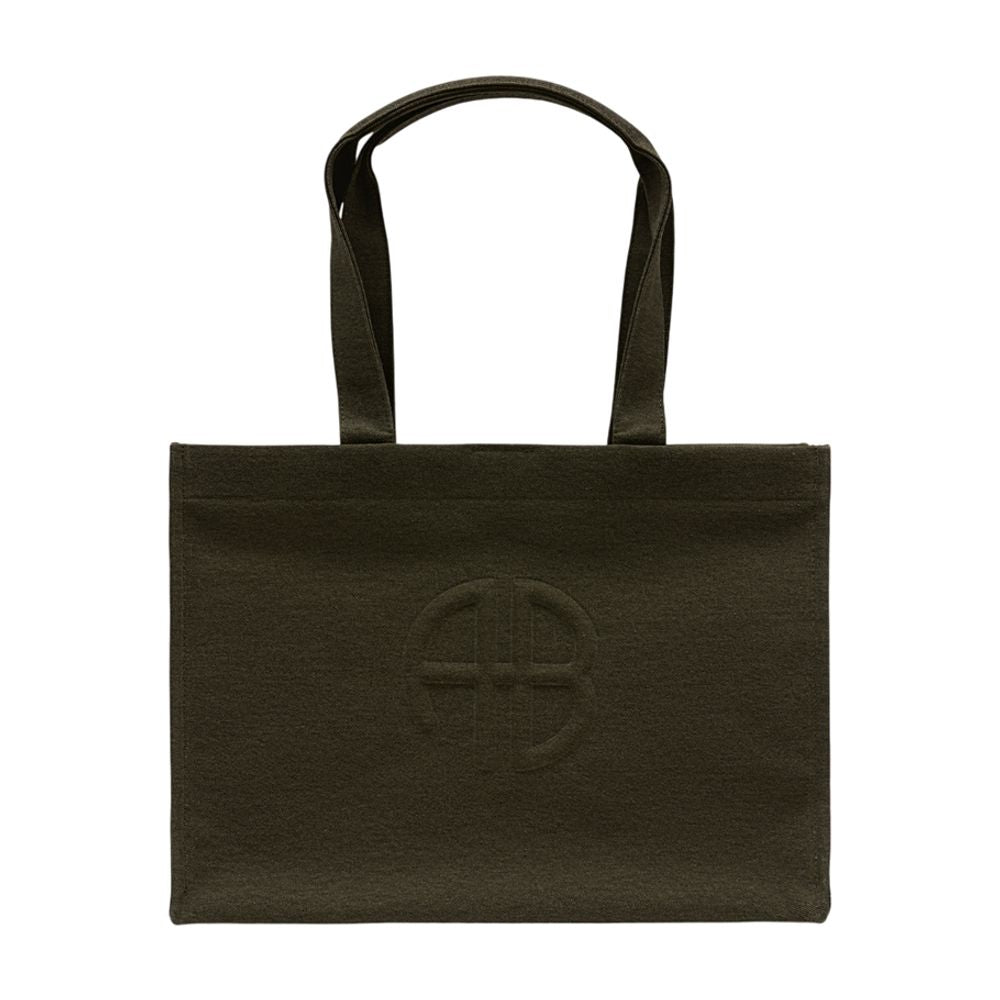 Einkaufstasche Lara - ANINE BING - Baumwolle - Khaki