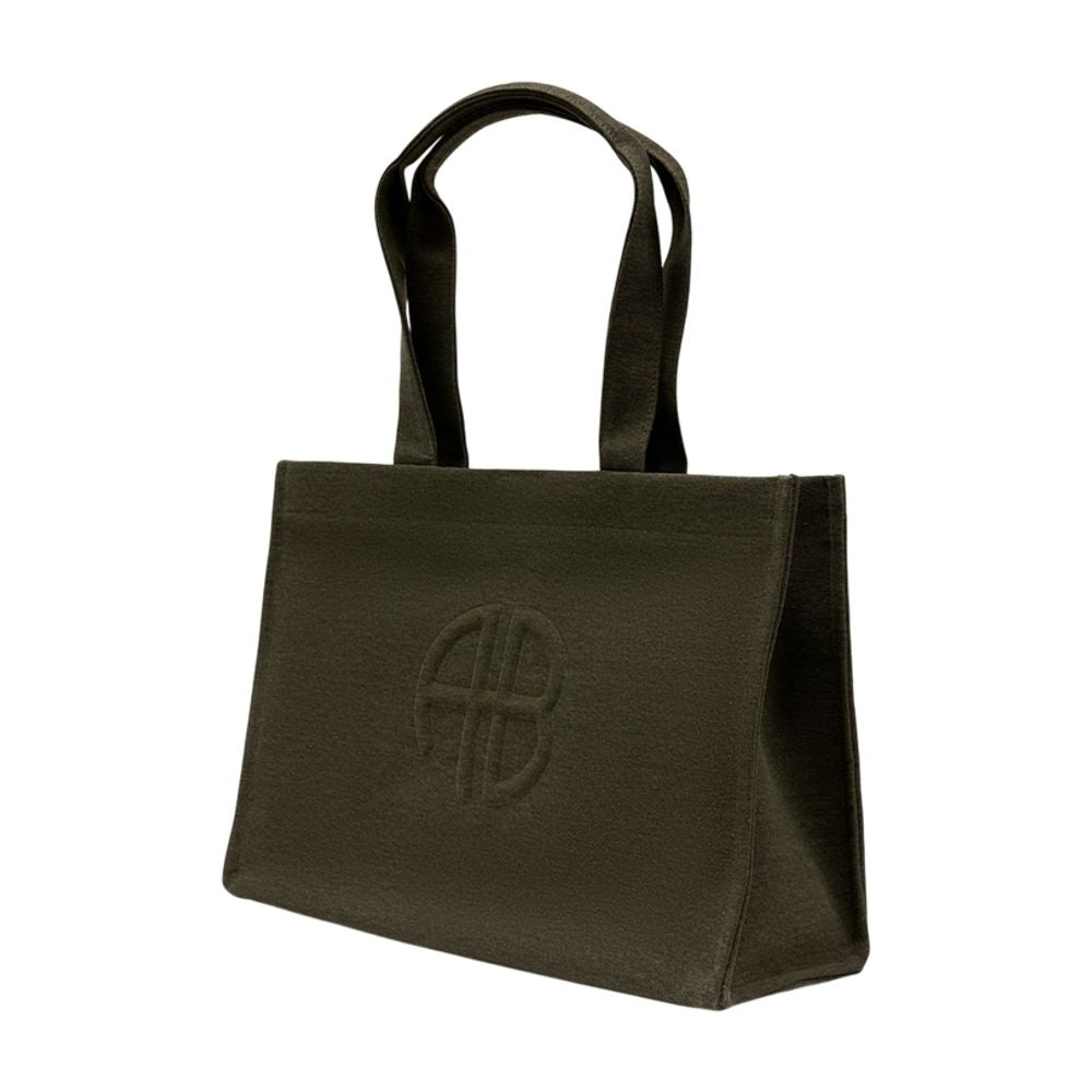 Einkaufstasche Lara - ANINE BING - Baumwolle - Khaki