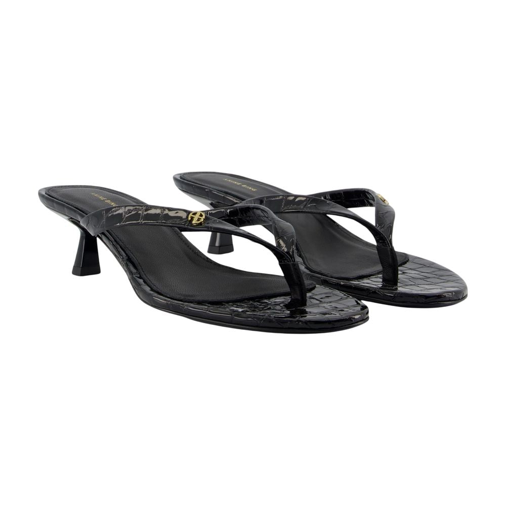 Sandalen Noelle – ANINE BING – Leder – Schwarz