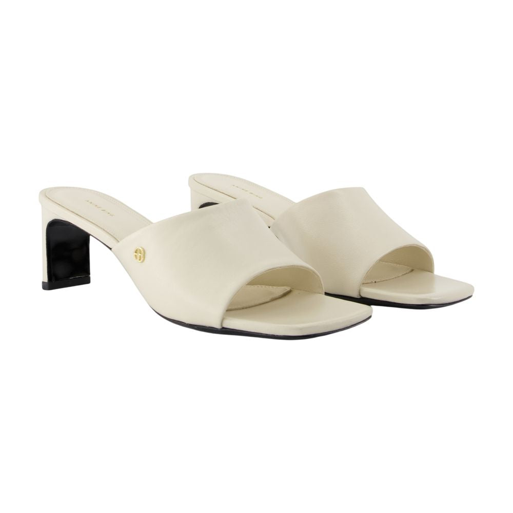 Sandalen Jayden – ANINE BING – Leder – Elfenbein