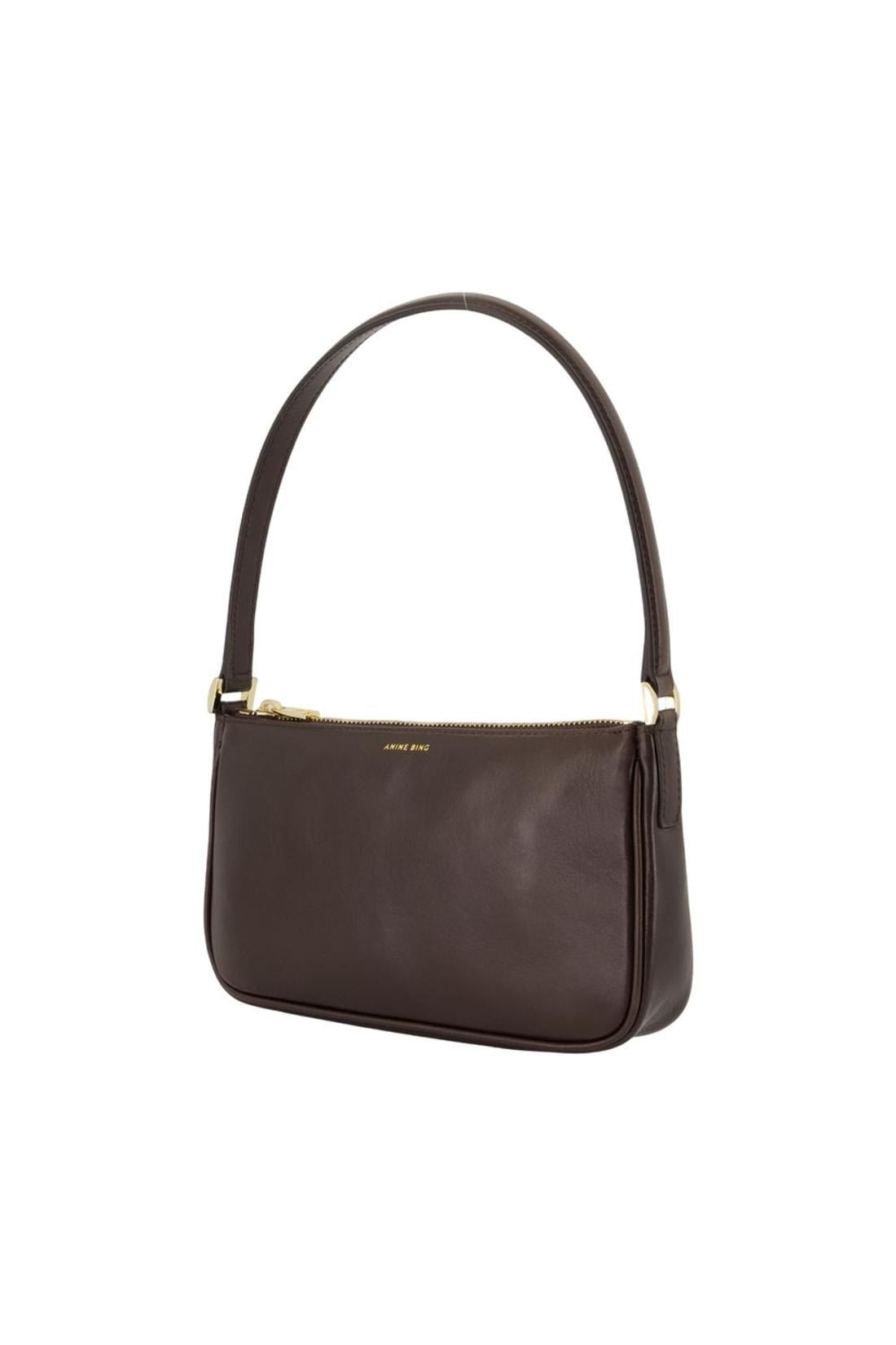 Anine Bing-Mini Elly Schultertasche - ANINE BING - Leder - Braun-Taschen-Black-Deal-Outlet-by-ARCHIVIST