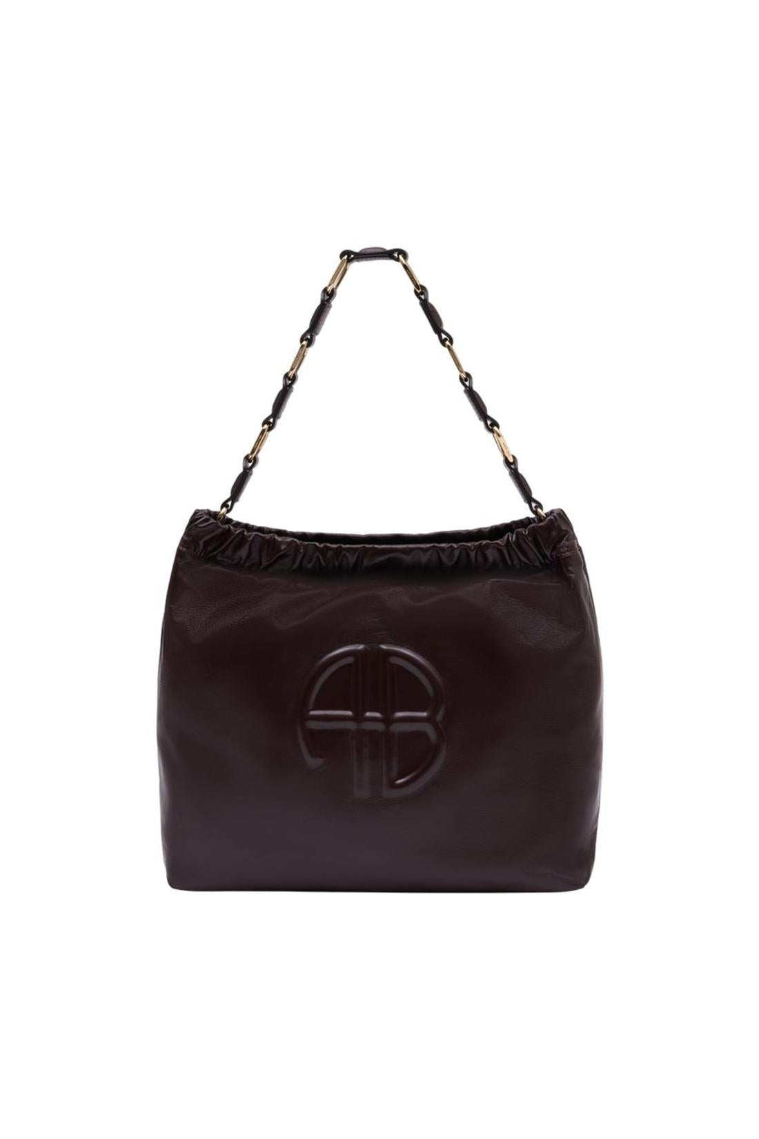 Anine Bing-Kate Schultertasche - ANINE BING - Leder - Bordeaux-Taschen-Black-Deal-Outlet-by-ARCHIVIST