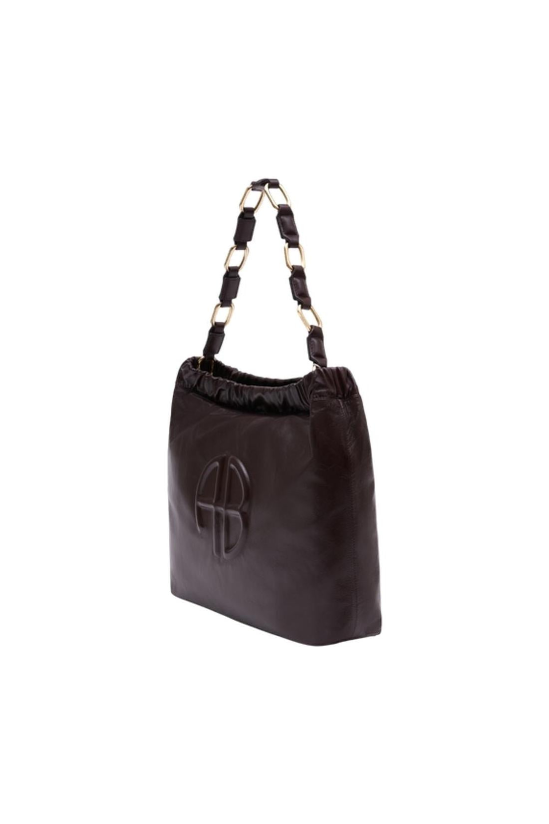 Anine Bing-Kate Schultertasche - ANINE BING - Leder - Bordeaux-Taschen-Black-Deal-Outlet-by-ARCHIVIST