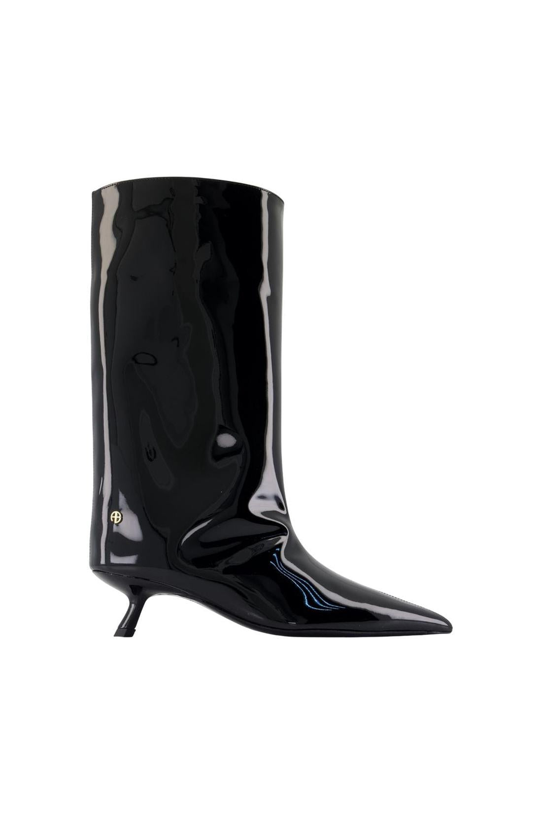Anine Bing-Hilda Stiefel - ANINE BING - Leder - Schwarz-schuhe / stiefel-Black-Deal-Outlet-by-ARCHIVIST