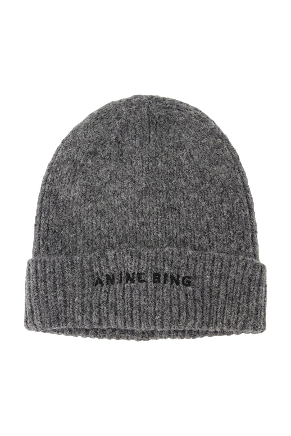 Anine Bing-Mütze Elia - ANINE BING - Wolle - Grau-Outdoor-Black-Deal-Outlet-by-ARCHIVIST