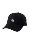 Anine Bing-Jeremy Baseball Cap - ANINE BING - Baumwolle - Schwarz-Outdoor-Black-Deal-Outlet-by-ARCHIVIST