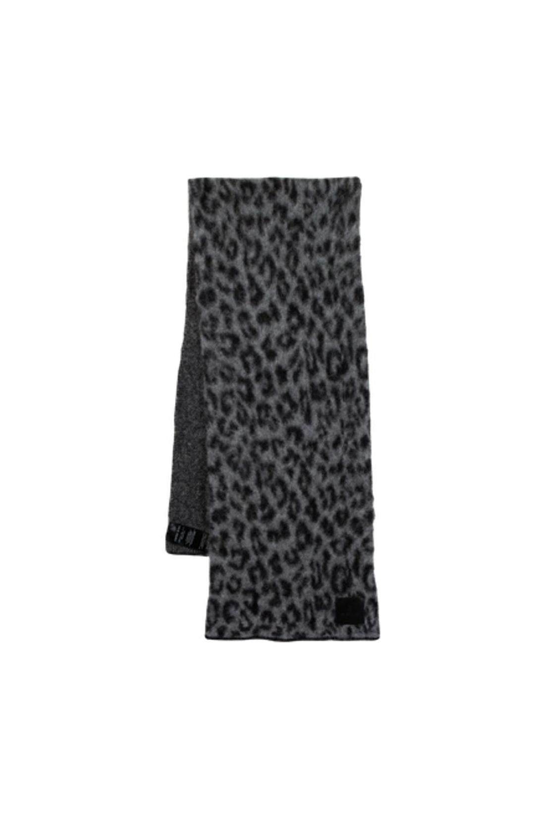 Anine Bing-Hannah-Schal - ANINE BING - Wolle - Grau-Outdoor-Black-Deal-Outlet-by-ARCHIVIST