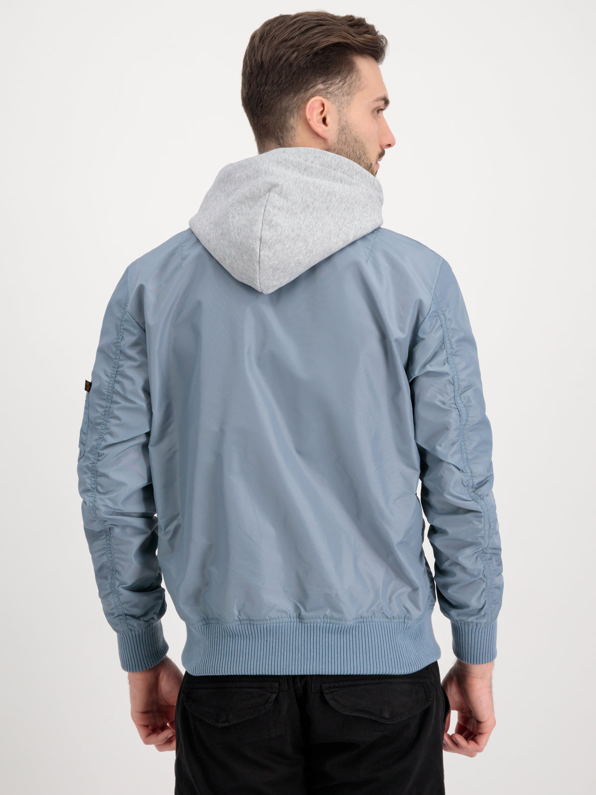 MA-1 TT Hood Light Slim Bomber Jacket