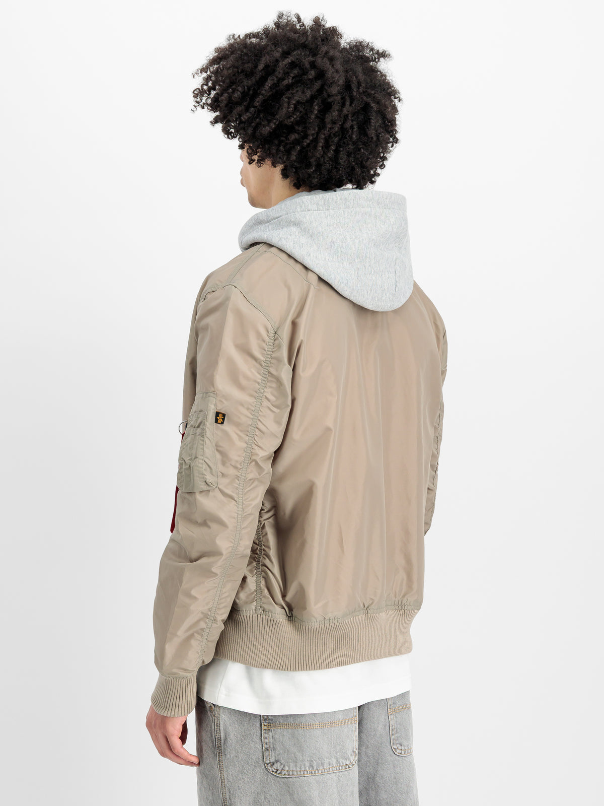 MA-1 TT Hood Light Slim Bomber Jacket