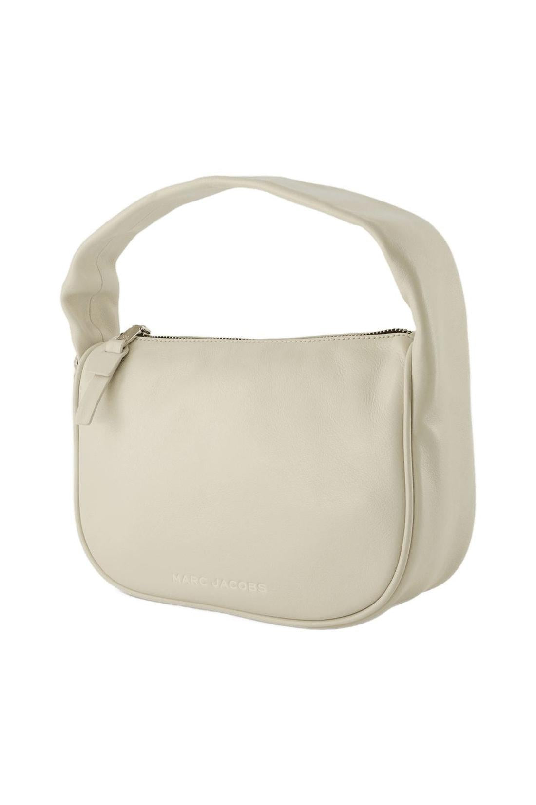 Pushlock Mini Hobo Bag - Marc Jacobs -  Cloud White - Leather