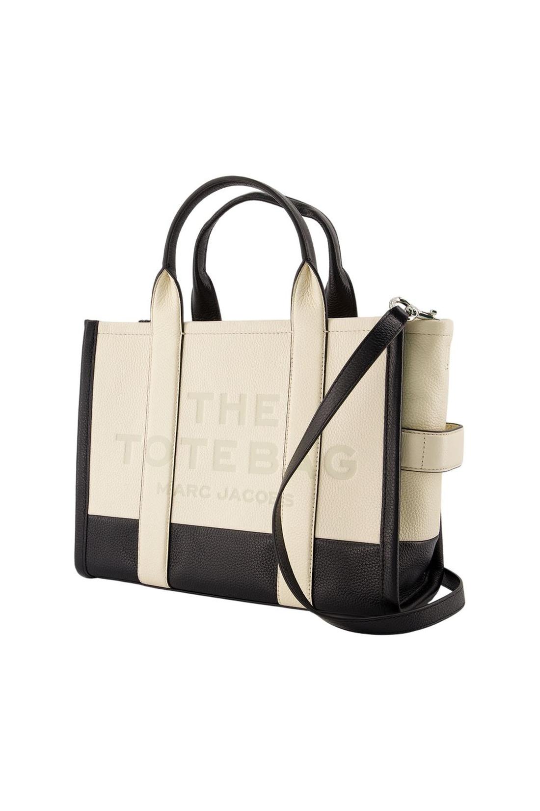 Marc Jacobs-The Medium Tote - Marc Jacobs - Leder - Elfenbein-Taschen-Black-Deal-Outlet-by-ARCHIVIST