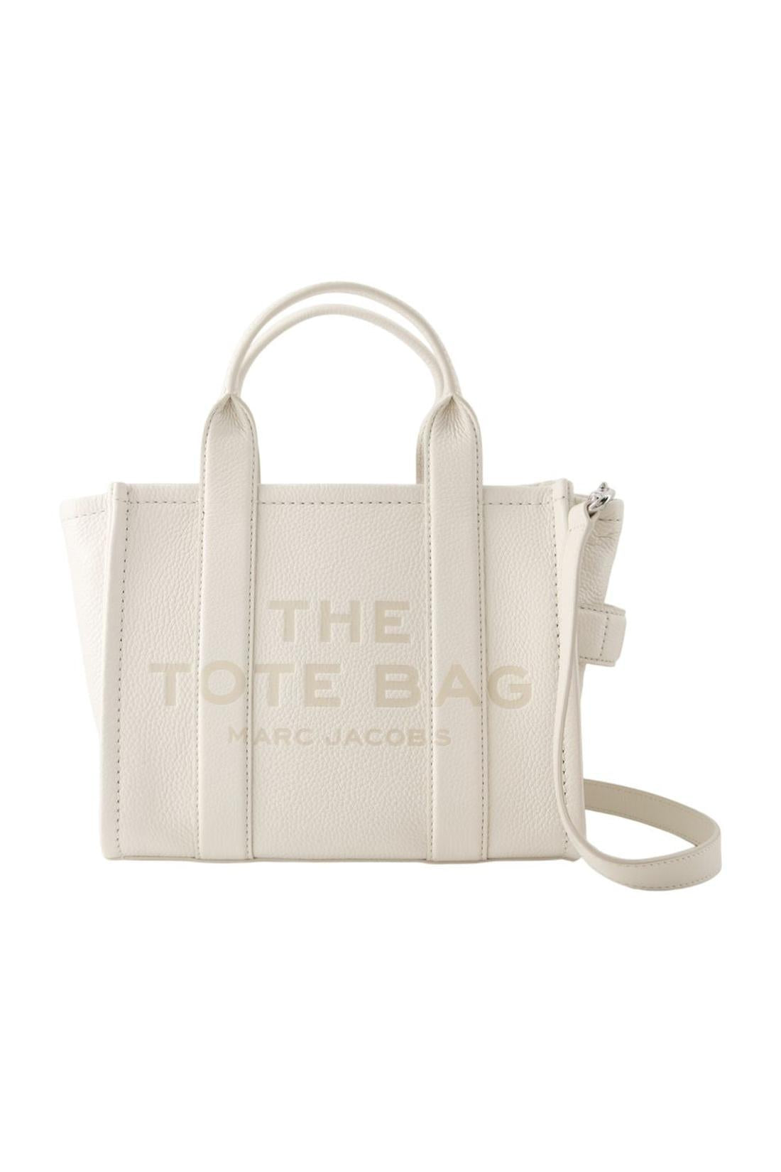The Mini Tote - Marc Jacobs - Leather - Silver