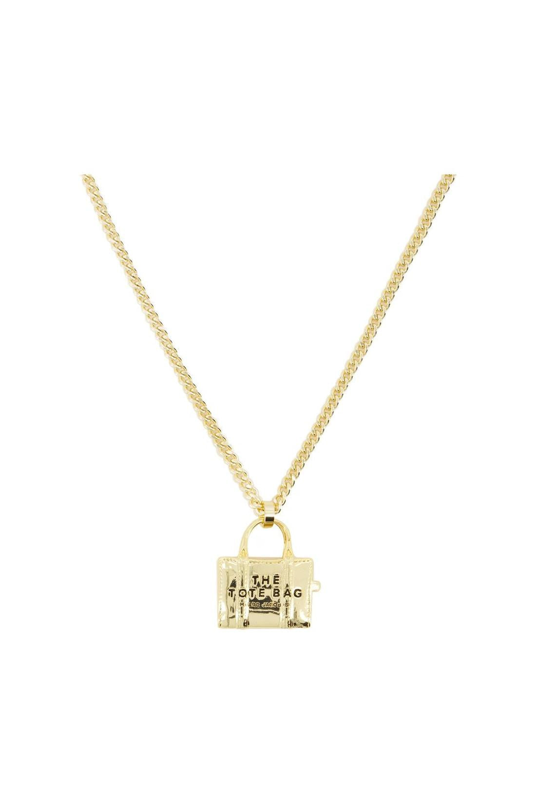 Marc Jacobs-The Tote Bag Halskette - Marc Jacobs - Metall - Vergoldet-Schmuck-Black-Deal-Outlet-by-ARCHIVIST