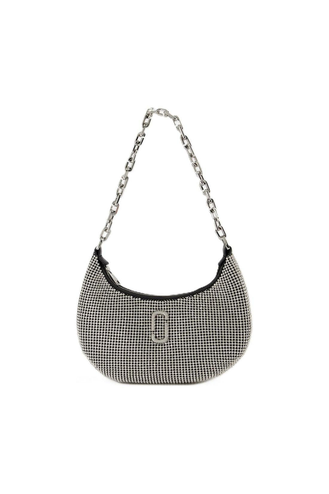 The Small Curve Schultertasche - Marc Jacobs - Stoff - Silber