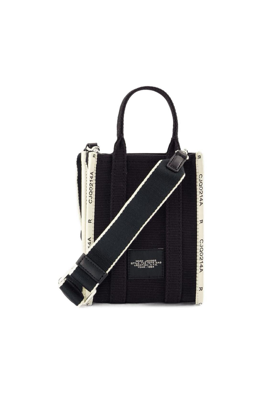 Marc Jacobs-The Crossbody Tote - Marc Jacobs - Baumwolle - Schwarz-Taschen-Black-Deal-Outlet-by-ARCHIVIST