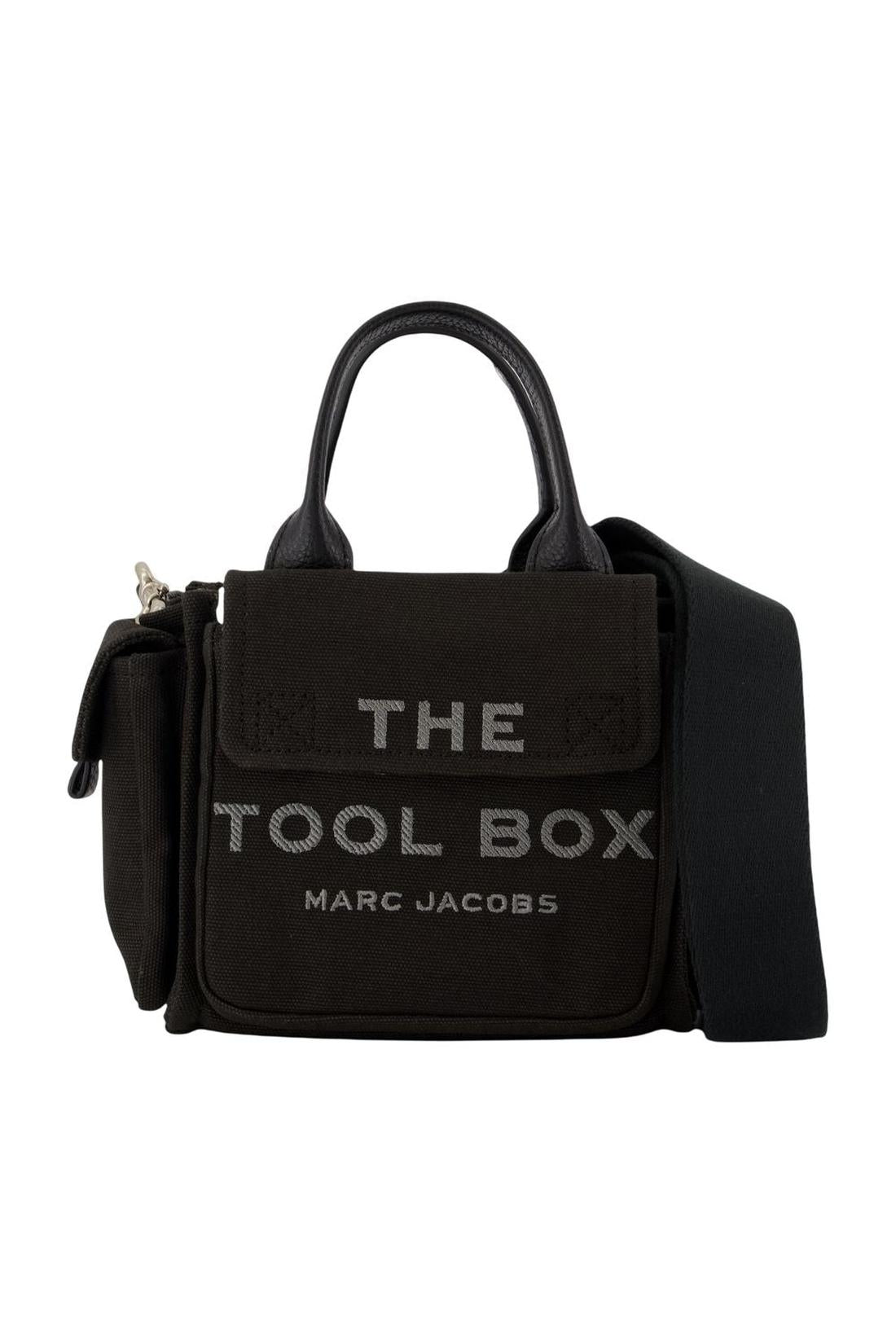 Marc Jacobs-The Crossbody Tote - Marc Jacobs - Baumwolle - Schwarz-Taschen-Black-Deal-Outlet-by-ARCHIVIST