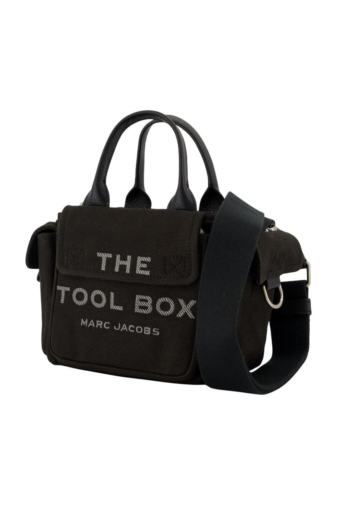 Marc Jacobs-The Crossbody Tote - Marc Jacobs - Baumwolle - Schwarz-Taschen-Black-Deal-Outlet-by-ARCHIVIST