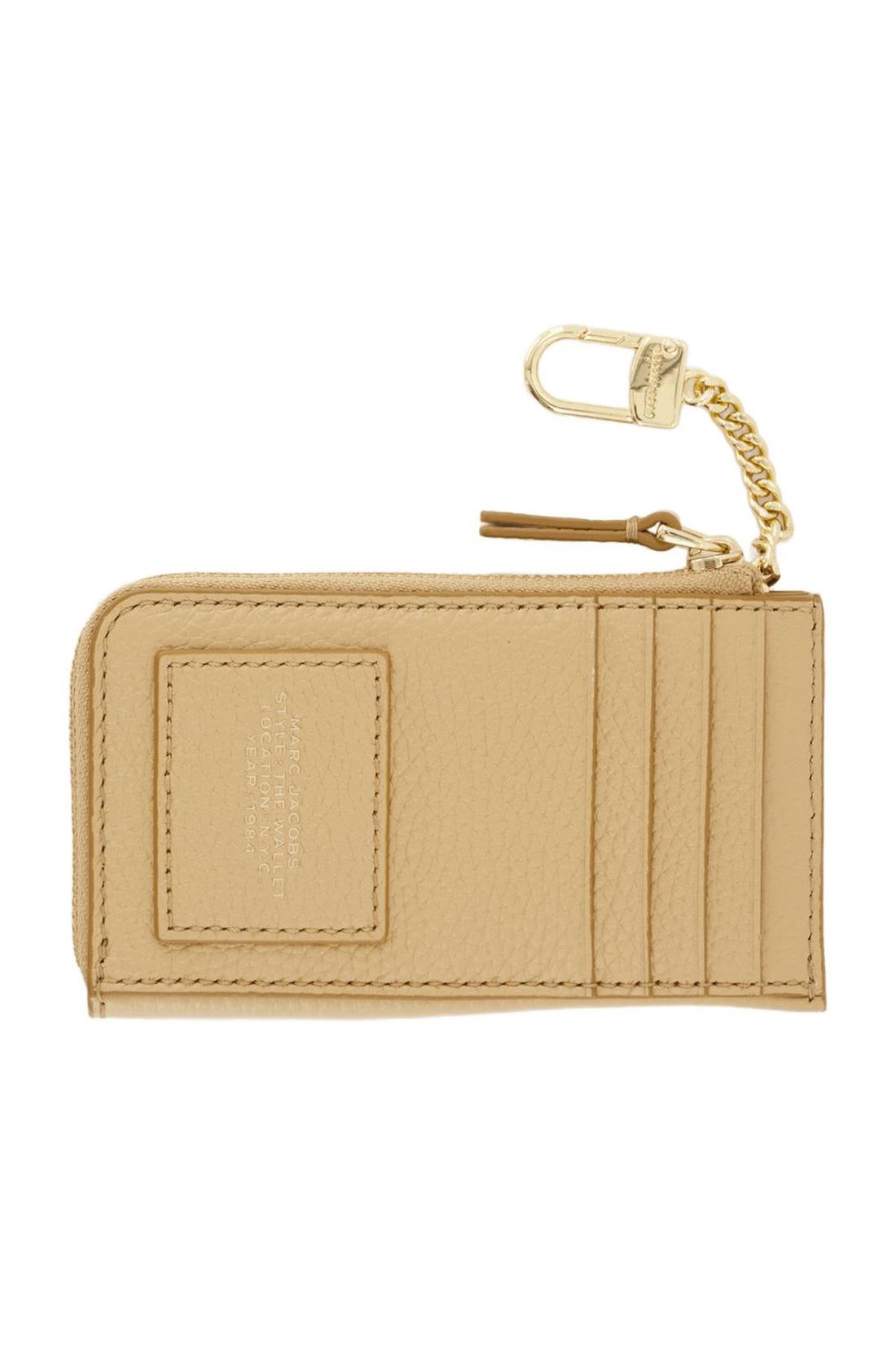 The Top Zip Brieftasche - Marc Jacobs - Leder - Braun