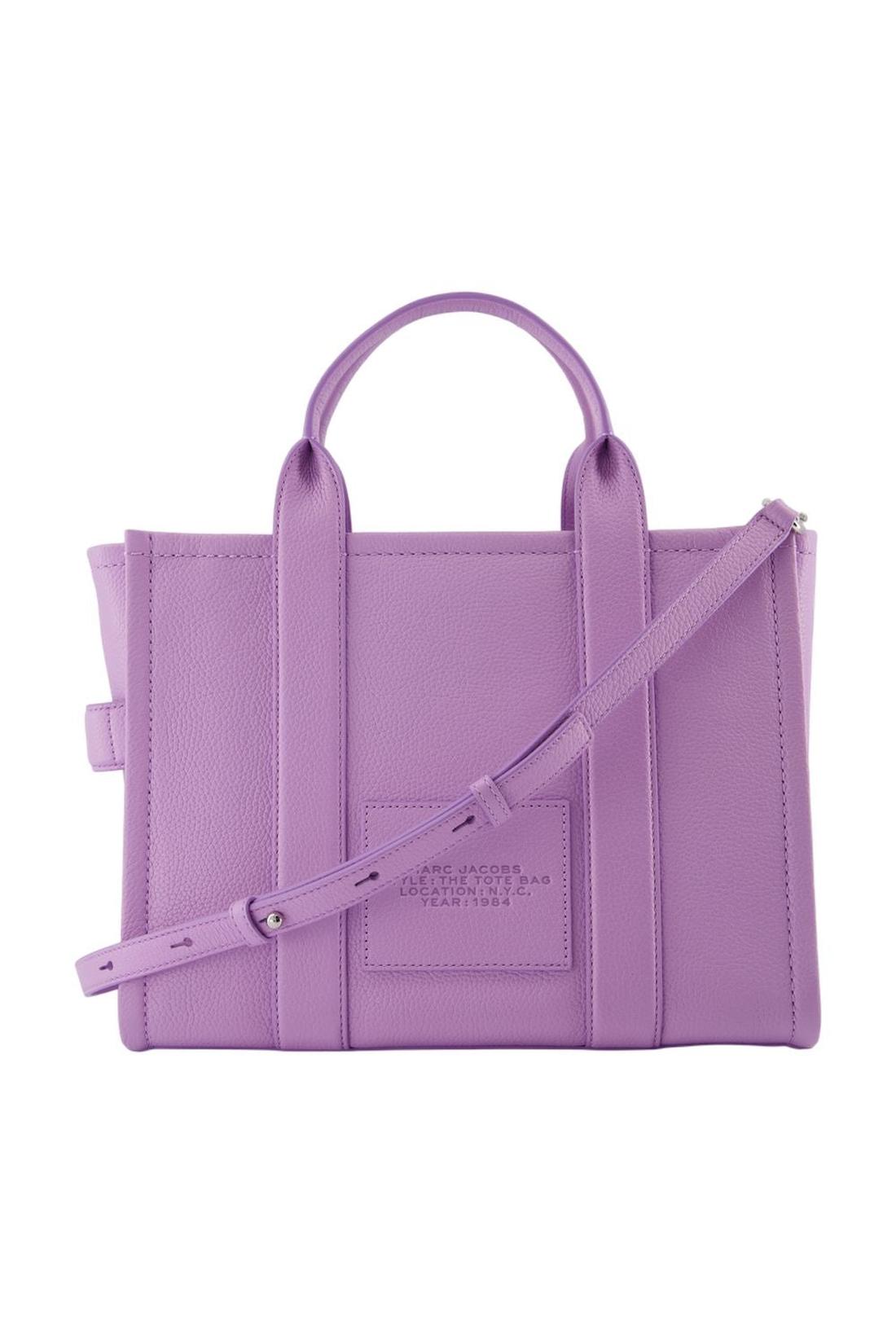 Marc Jacobs-The Medium Tote - Marc Jacobs - Leder - Violett-Taschen-Black-Deal-Outlet-by-ARCHIVIST