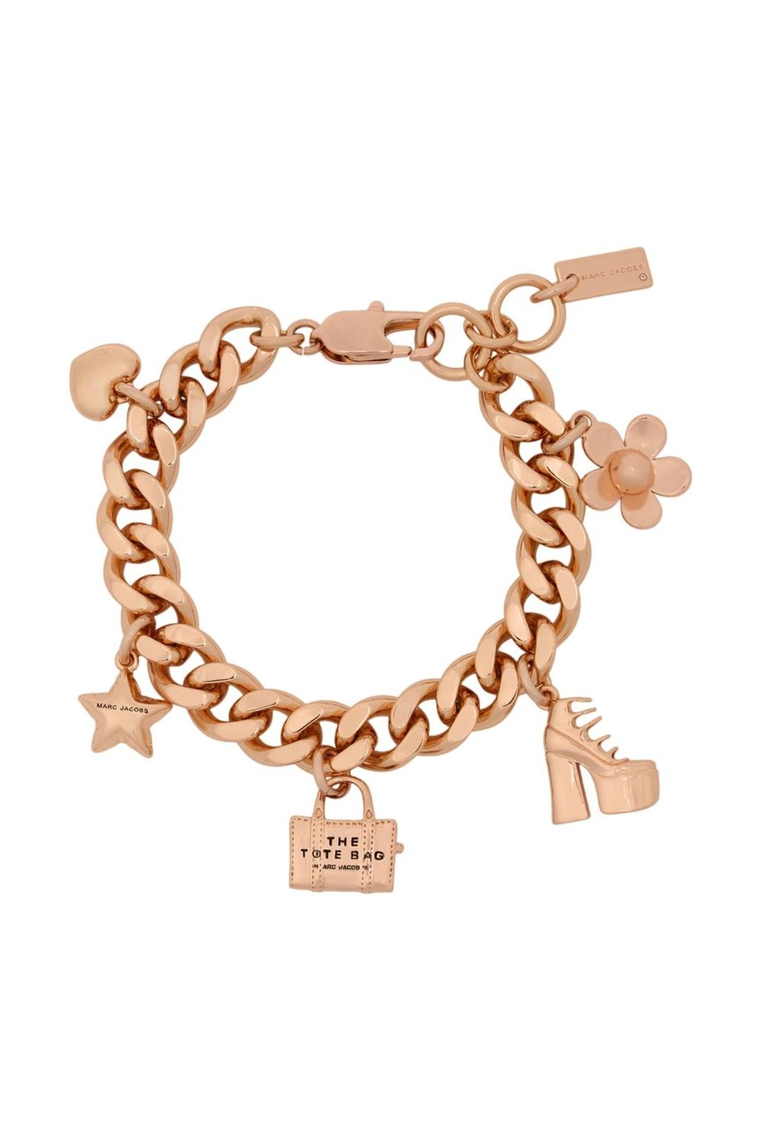 Armband Mini Icon Charm – Marc Jacobs – Metall – Roségold