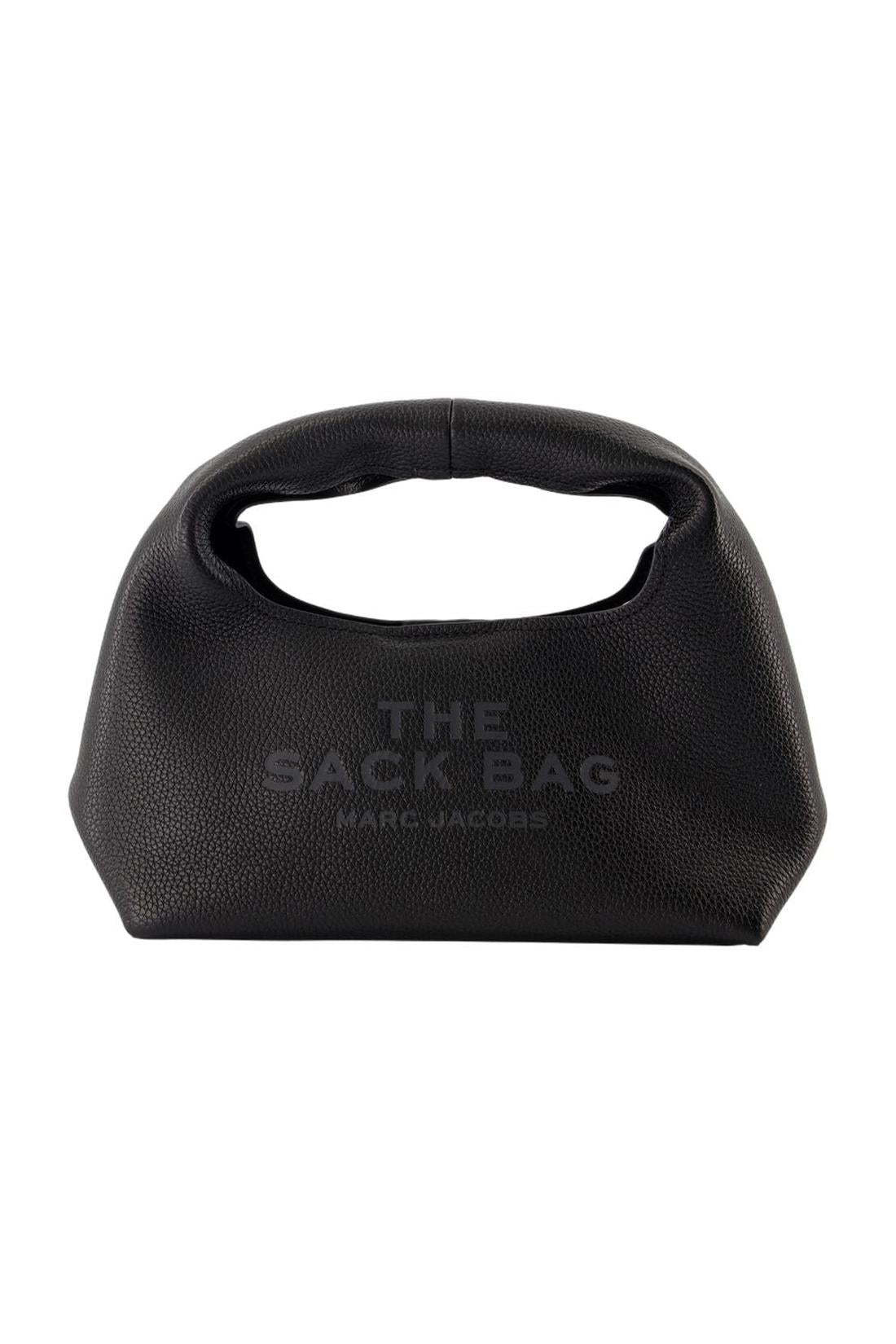 Marc Jacobs-The Mini Sack Handtasche - Marc Jacobs - Leder - Schwarz-Taschen-Black-Deal-Outlet-by-ARCHIVIST