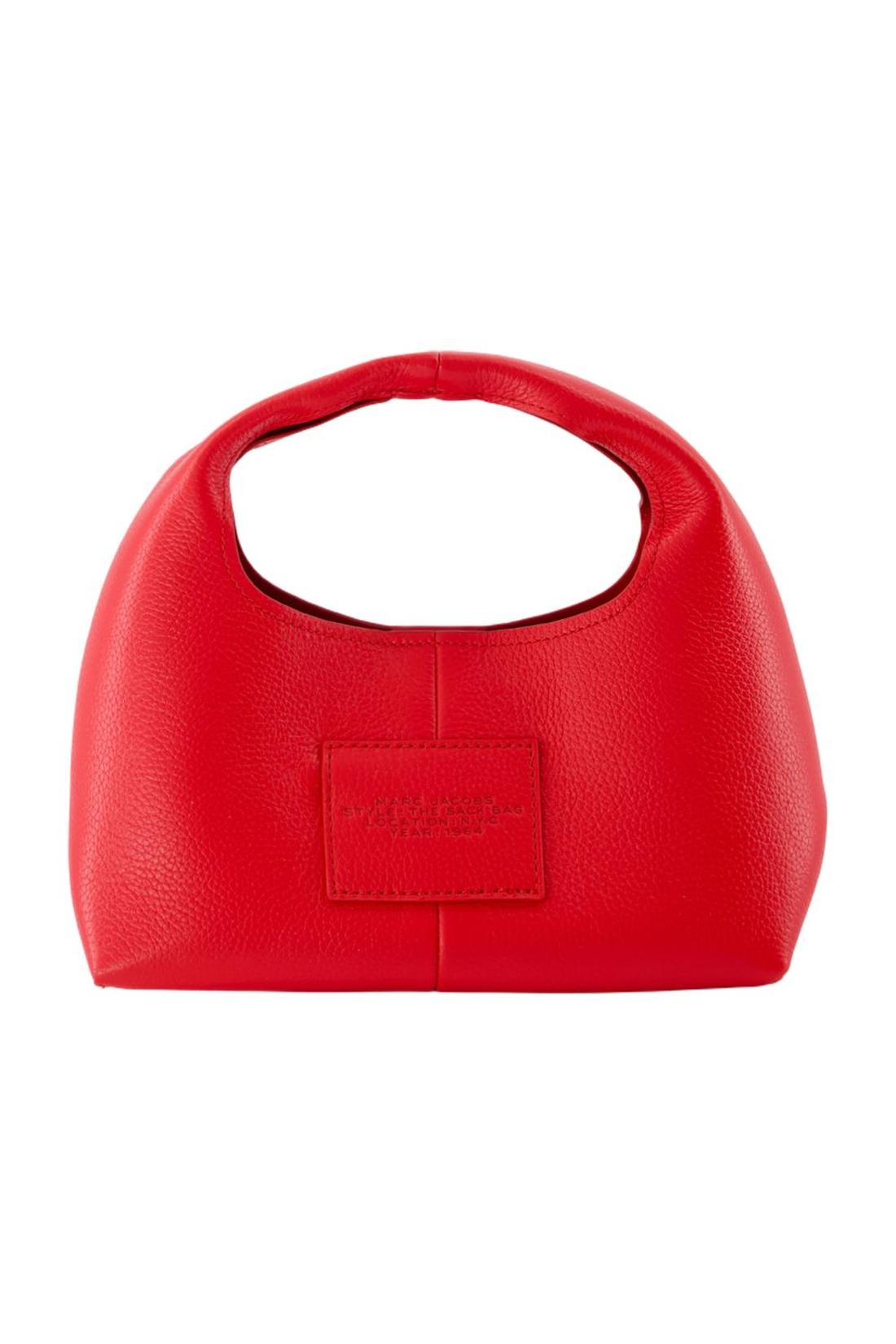 Marc Jacobs-The Mini Sack Handtasche - Marc Jacobs - Leder - Rot-Taschen-Black-Deal-Outlet-by-ARCHIVIST