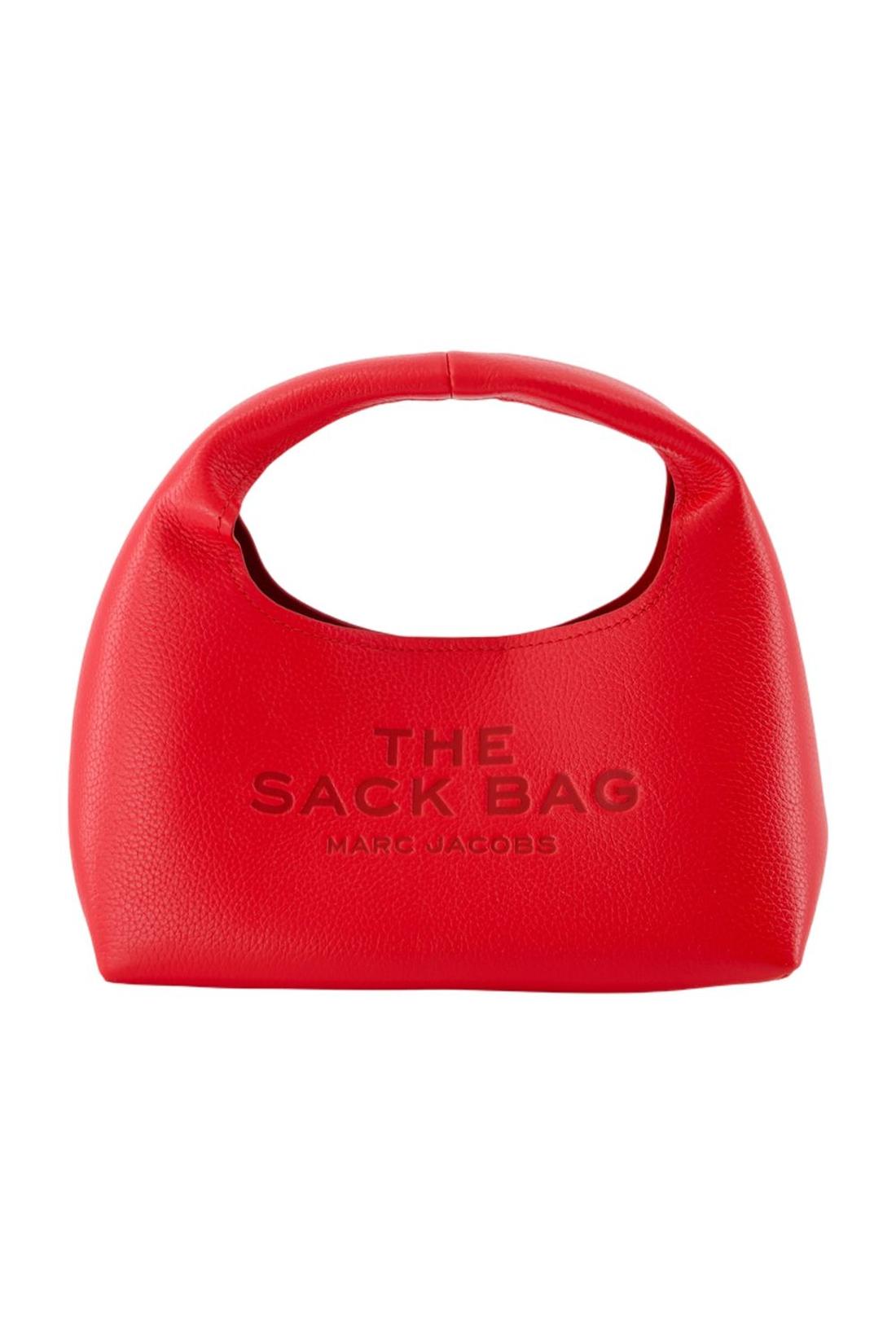 Marc Jacobs-The Mini Sack Handtasche - Marc Jacobs - Leder - Rot-Taschen-Black-Deal-Outlet-by-ARCHIVIST