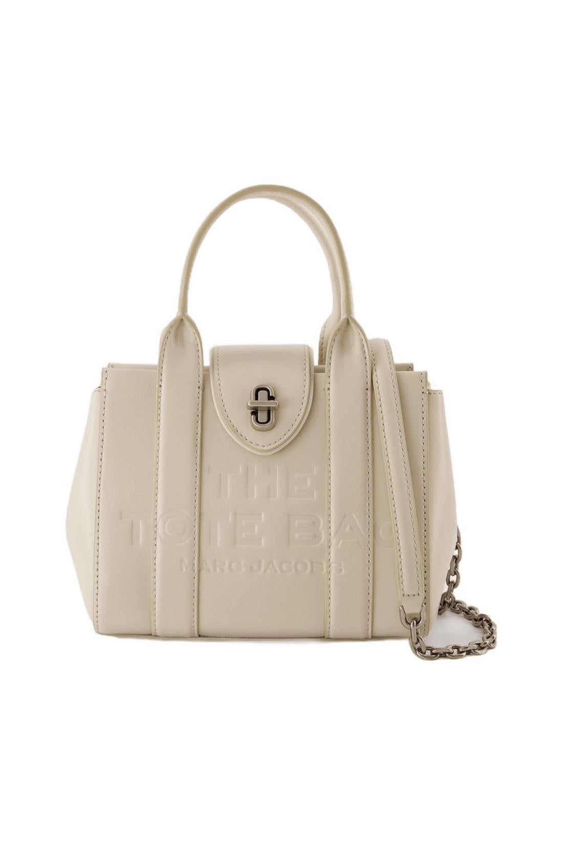 The Mini Tote - Marc Jacobs - Leather - White