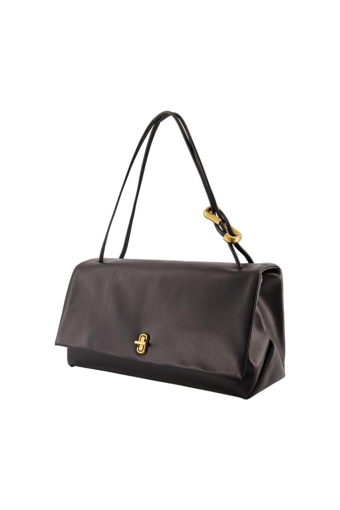 The Big Link Schultertasche - Marc Jacobs - Leder - Schwarz-Taschen-Marc Jacobs-ARCHIVIST