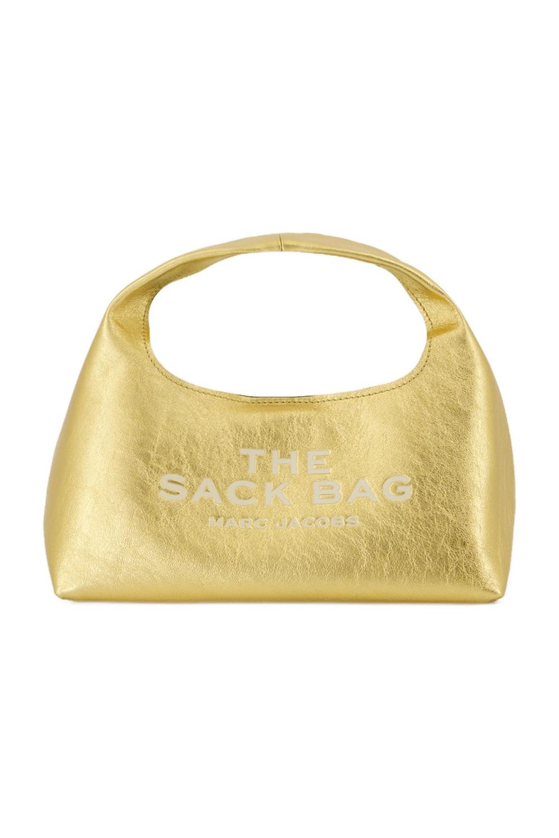 The Mini Sack Handbag - Marc Jacobs - Leather - Gold