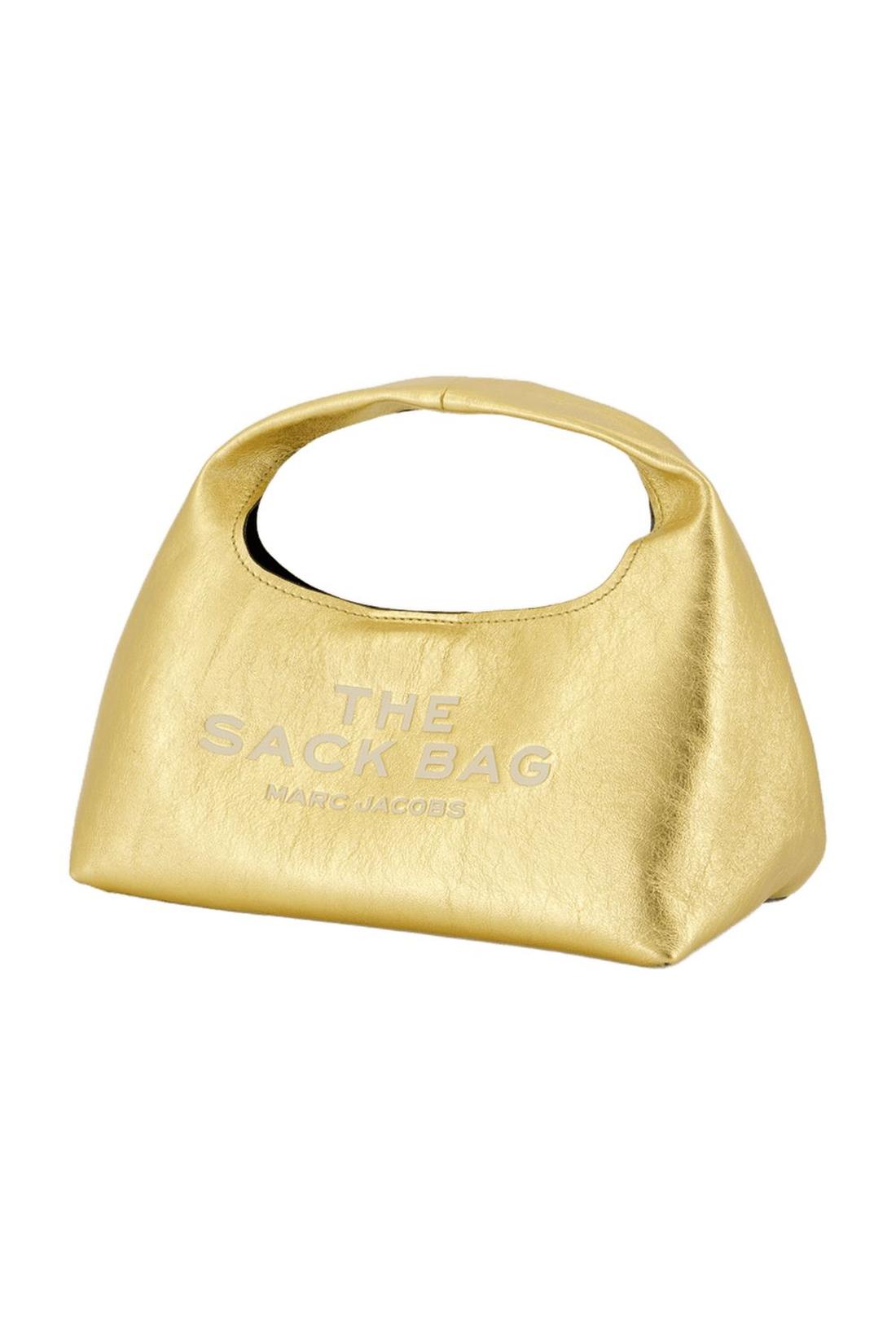The Mini Sack Handbag - Marc Jacobs - Leather - Gold