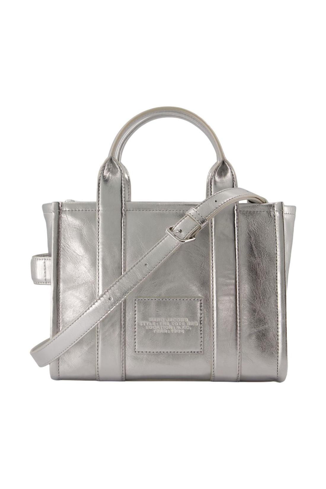The Small Tote - Marc Jacobs - Leather - Silver