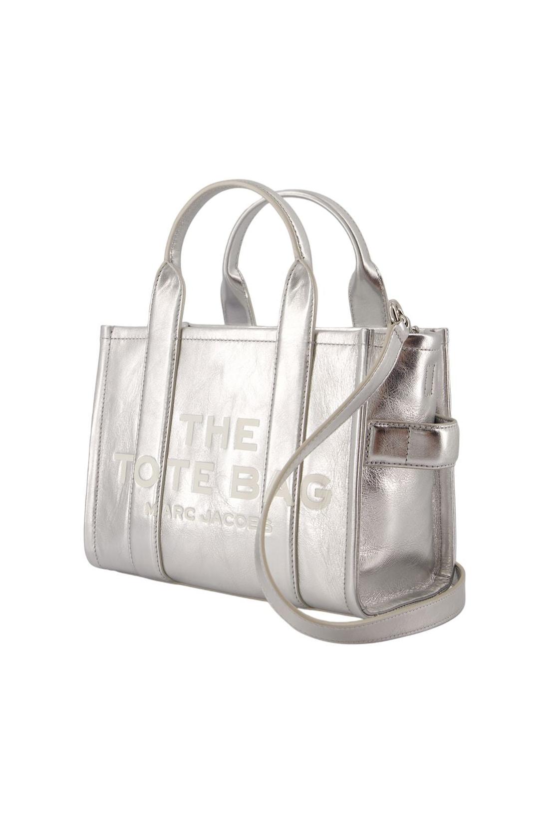 The Small Tote - Marc Jacobs - Leather - Silver