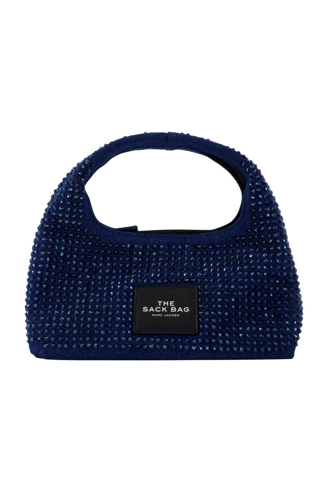 The Mini Sack Handbag - Marc Jacobs - Cotton - Blue