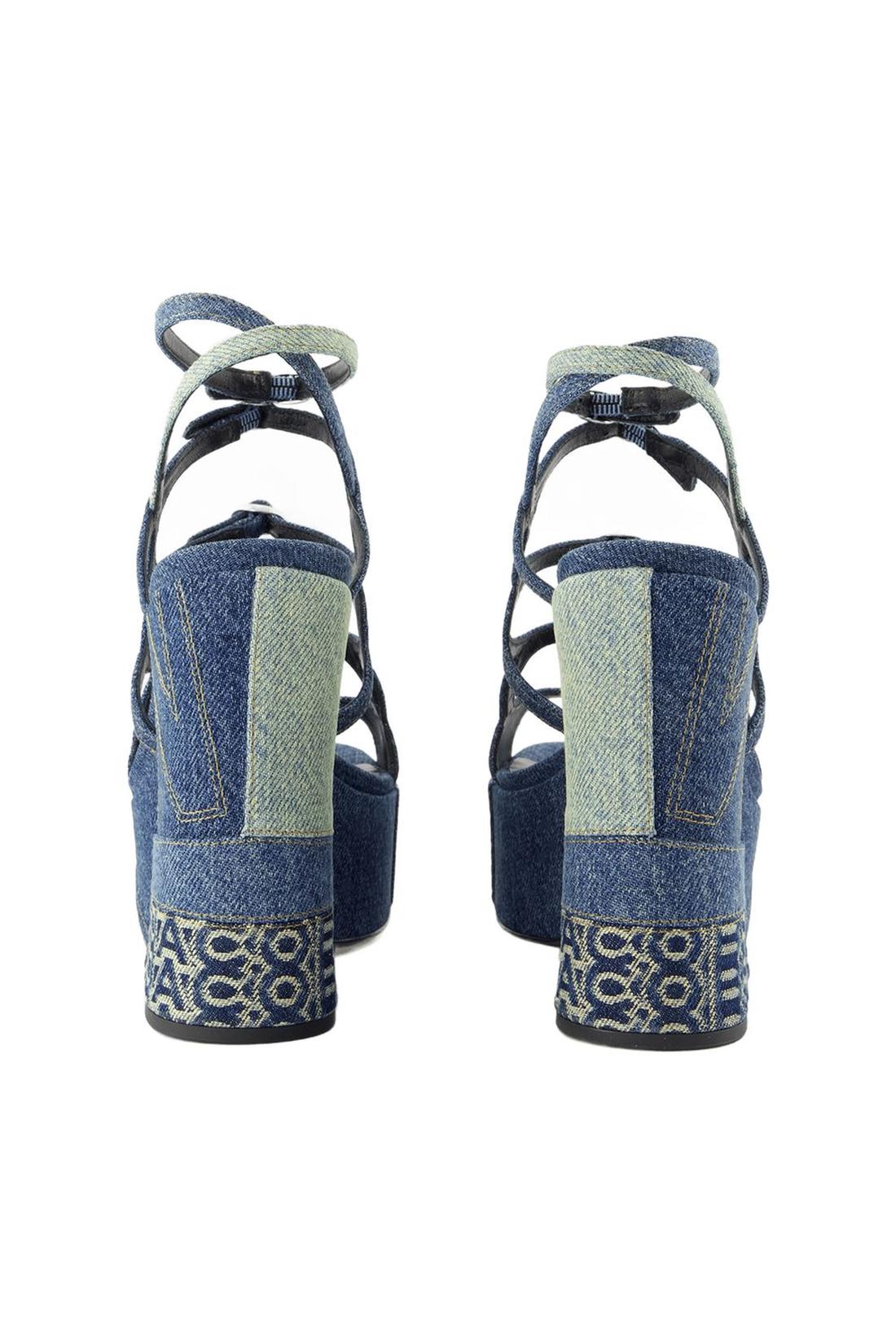 Marc Jacobs-Pumps The Kiki - Marc Jacobs - Baumwolle - Blau-Pumps-Black-Deal-Outlet-by-ARCHIVIST