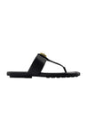 Marc Jacobs-Sandalen The Dual T - Marc Jacobs - Leder - Schwarz-schuhe / pantoletten-Black-Deal-Outlet-by-ARCHIVIST