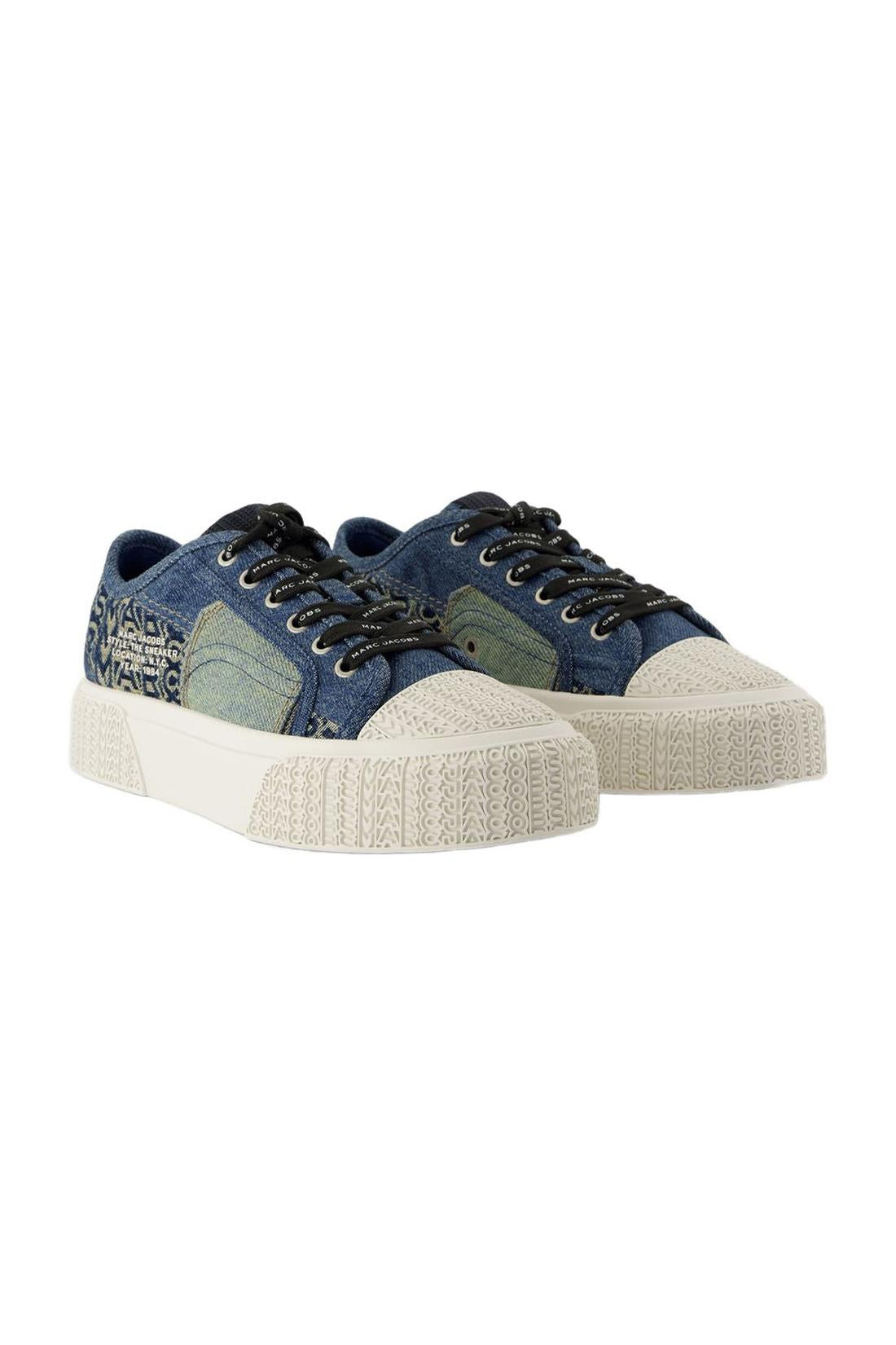Marc Jacobs-Sneakers - Marc Jacobs - Baumwolle - Blau-Sneaker-Black-Deal-Outlet-by-ARCHIVIST