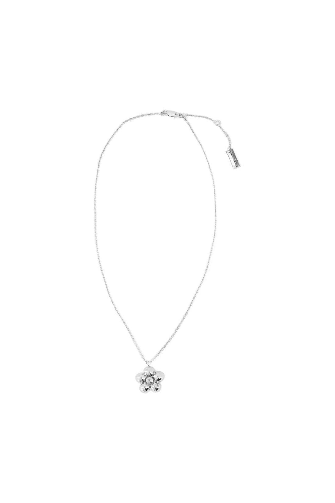 Marc Jacobs-Daisy Balloon Halskette - Marc Jacobs - Metall - Silber-Schmuck-Black-Deal-Outlet-by-ARCHIVIST