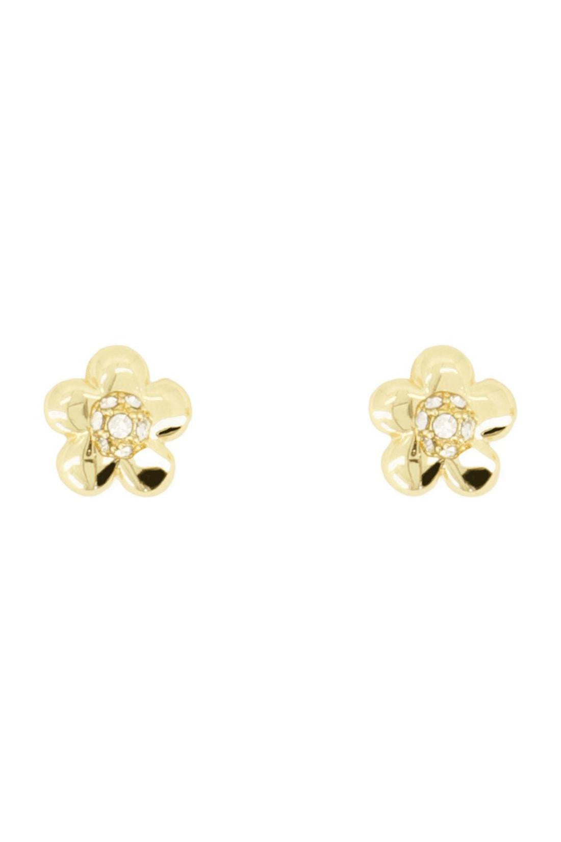 Marc Jacobs-Daisy Micro Ohrringe - Marc Jacobs - Metall - vergoldet-Schmuck-Black-Deal-Outlet-by-ARCHIVIST
