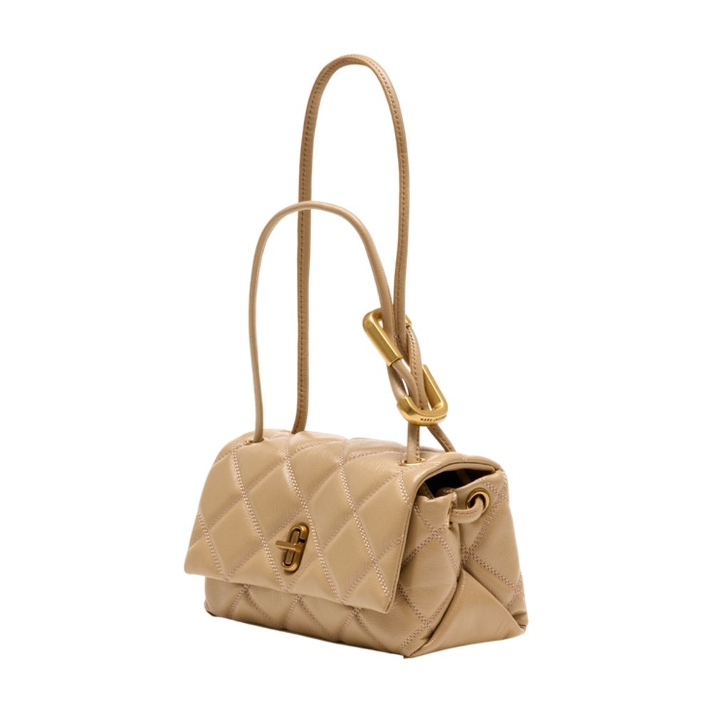 Einkaufstasche The Mini Dual Shoulder – Marc Jacobs – Leder – Braun