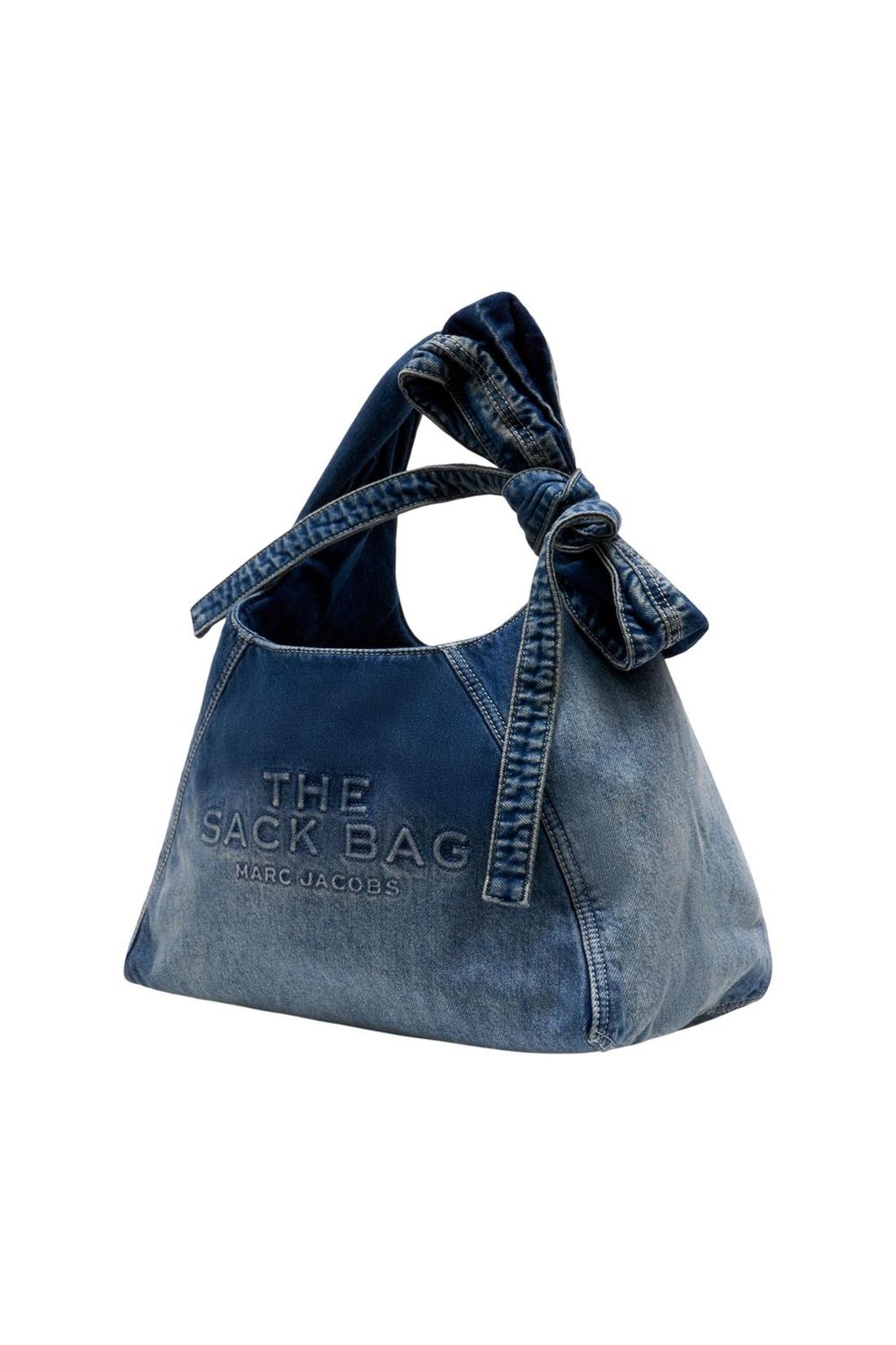 The Sack Schultertasche - Marc Jacobs - Baumwolle - Blau