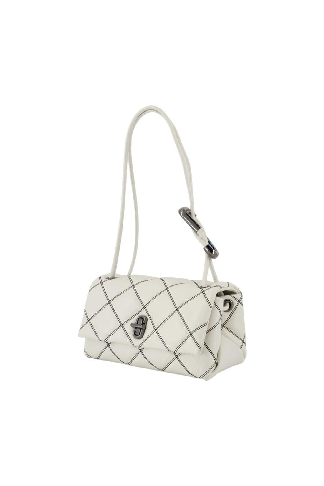 Marc Jacobs-The Mini Dual Handtasche - Marc Jacobs - Leder - Weiß-Taschen-Black-Deal-Outlet-by-ARCHIVIST