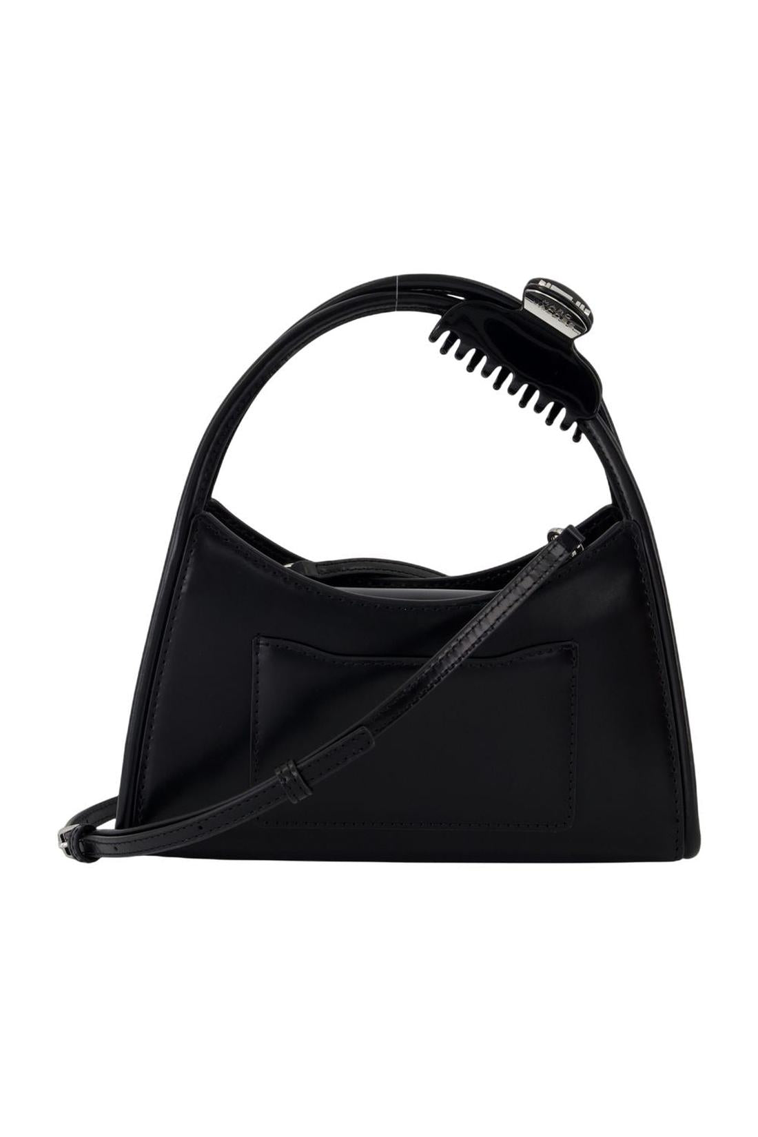 The Claw Clip Crossbody - Marc Jacobs - Leder - Schwarz-Taschen-Marc Jacobs-ARCHIVIST