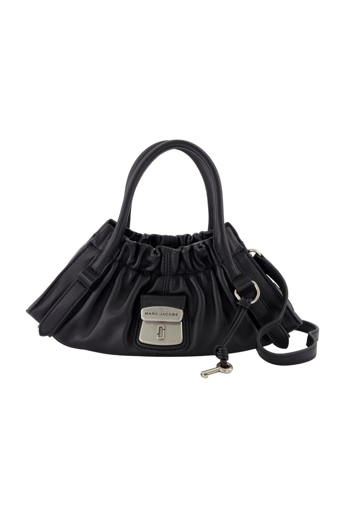 The Small Satchel Schultertasche - Marc Jacobs - Leder - Schwarz-Taschen-Marc Jacobs-One size-black-ARCHIVIST